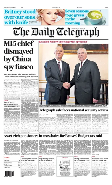 'China spy fiasco' and 'Ban' on Israeli fans a 'national disgrace'