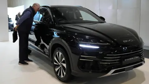 Chinese EV giant BYD sees UK sales soar by 880%